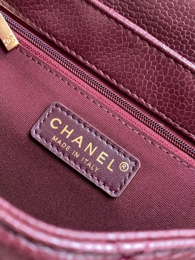 CHANEL Flap Bag AP5347 burgundy