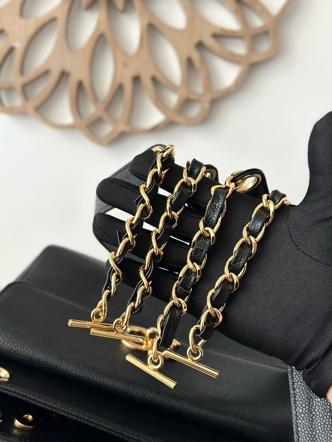 Chanel Small Shoulder Bag A2214 black