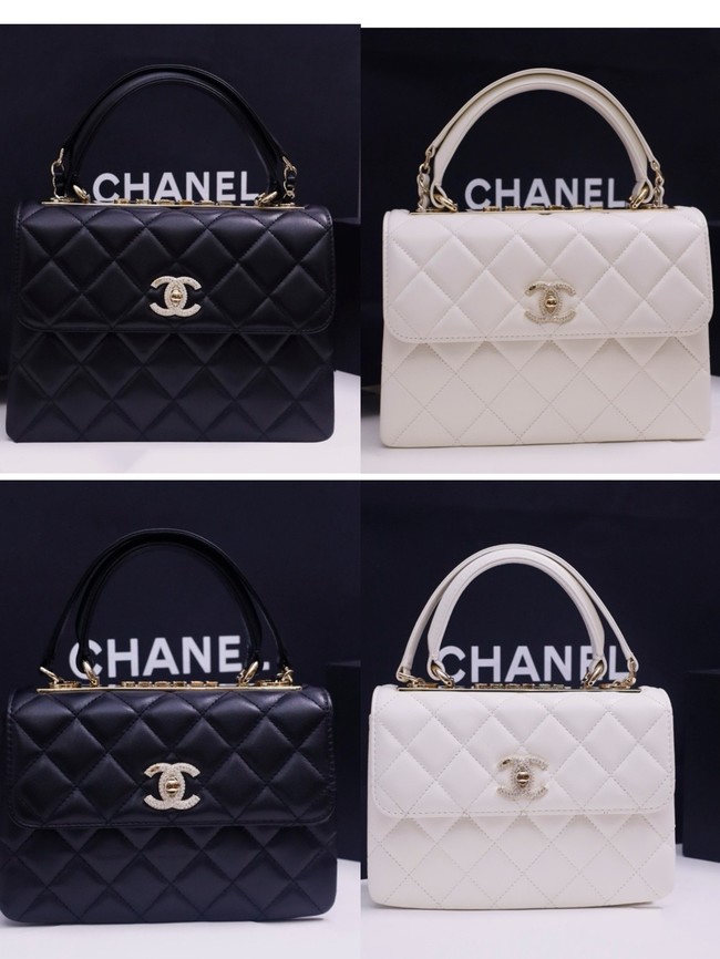 CHANEL mini Flap Bag With Top Handle 4654-1