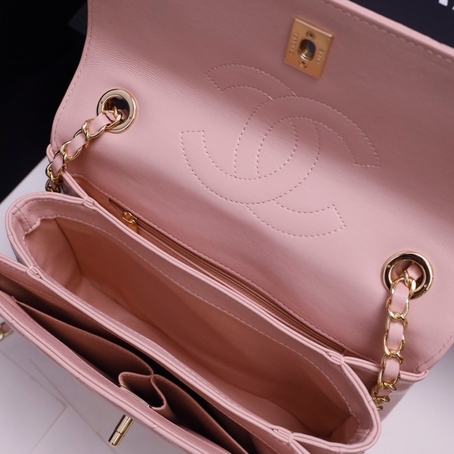 CHANEL small Flap Bag With Top Handle 92236-11