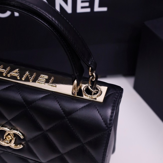 CHANEL small Flap Bag With Top Handle 92236-25