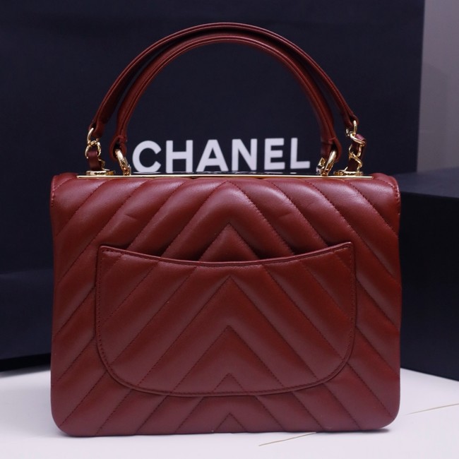 CHANEL small Flap Bag With Top Handle 92236-37
