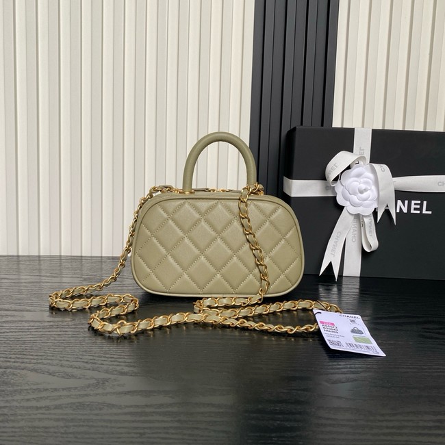 Chanel Mini Bowling Bag AS5572 green