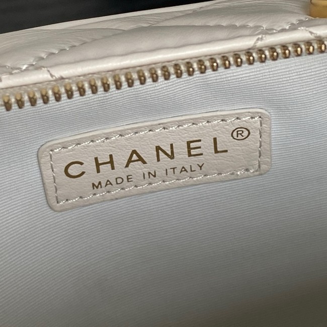 Chanel Mini Bowling Bag AS5572 white