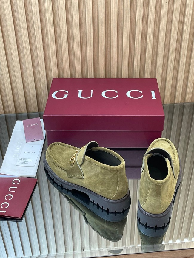 Gucci Womens Horsebit ankle boot 45020-1