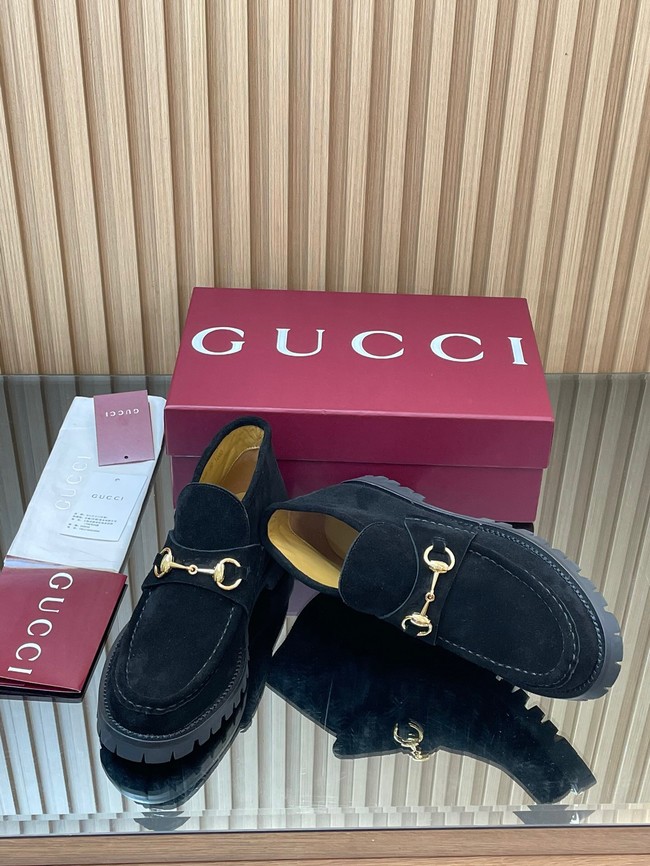 Gucci Womens Horsebit ankle boot 45020-4