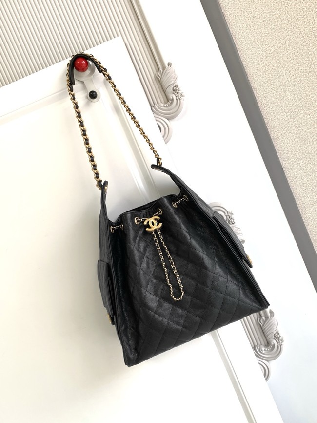 CHANEL 25 Medium Handbag AS5311 black