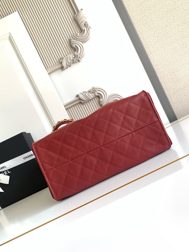 CHANEL 25 Medium Handbag AS5311 red