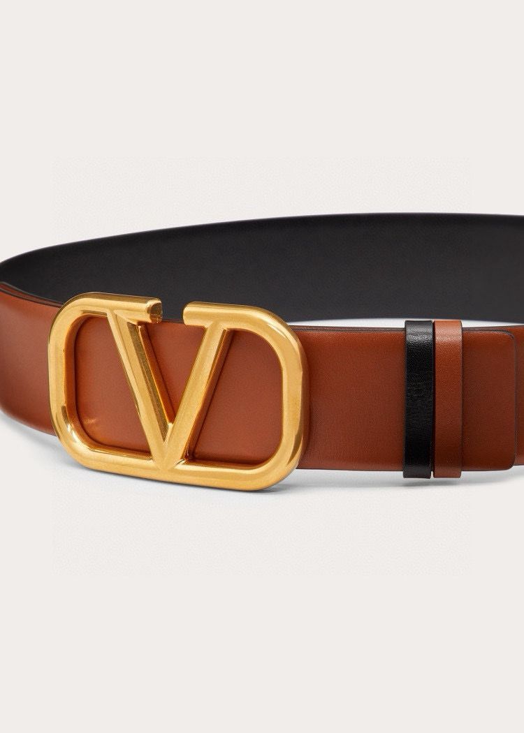 Valentino 40MM Belt VAB00088 Black&Brown Valentino 40MM Belt VAB00088 Black&Brown