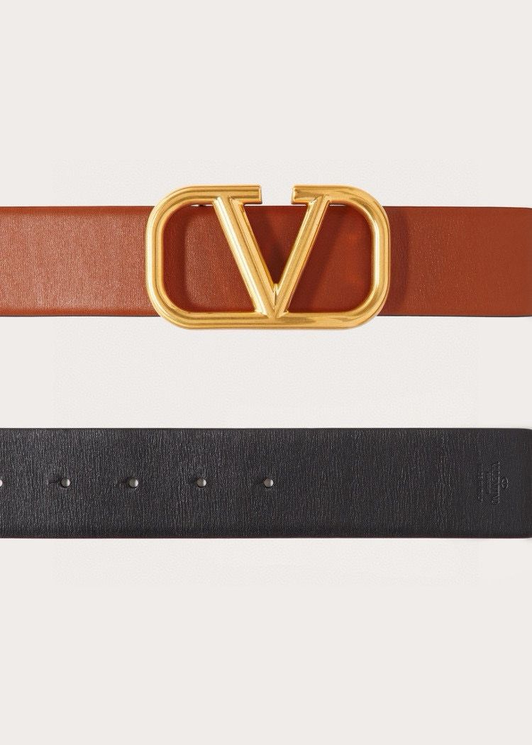 Valentino 40MM Belt VAB00088 Black&Brown Valentino 40MM Belt VAB00088 Black&Brown