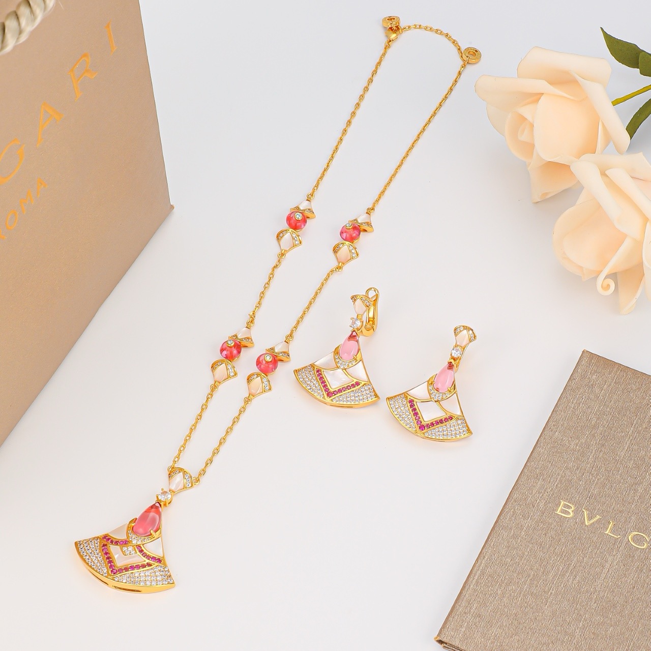 BVLGARI necklace&Bracelet&Earring&ring CE81078