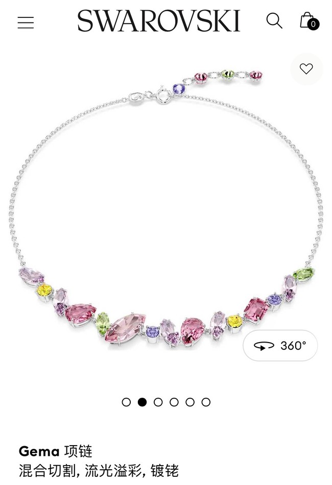 Swarovski necklace&Bracelet CE81095