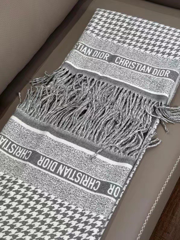 Dior Oblique Poncho Cashmere 21DOB11