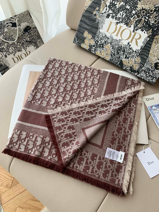 Dior Oblique Shawl Silk Blend 21DOB12