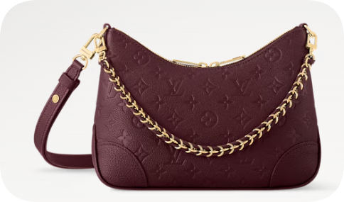 Louis Vuitton NEW Boulogne PM M25827 Grenat