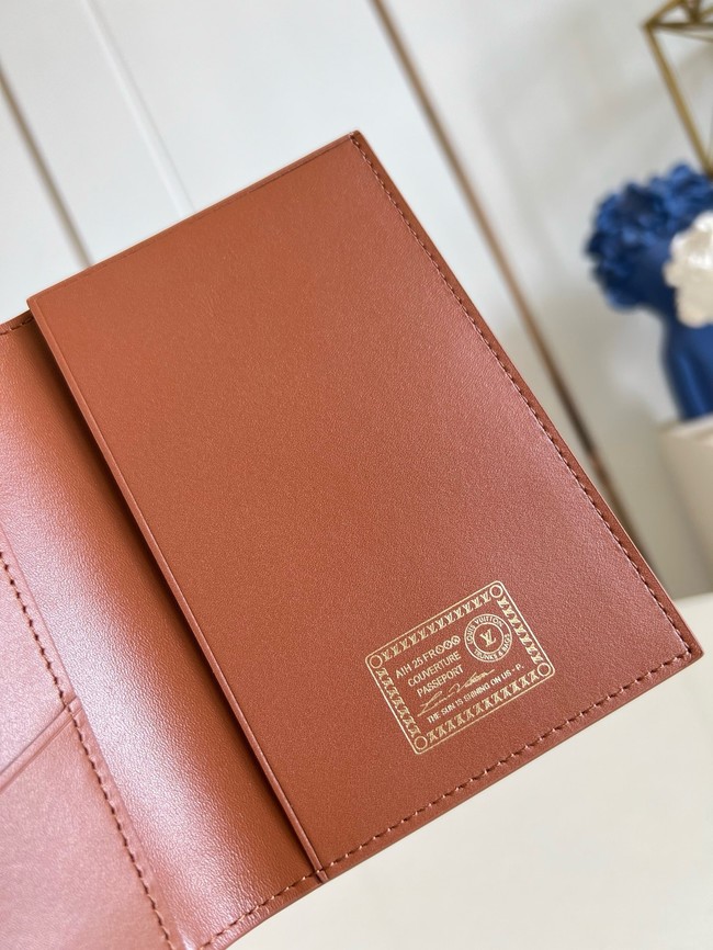 Louis Vuitton Passport Cover M26059 dark brown