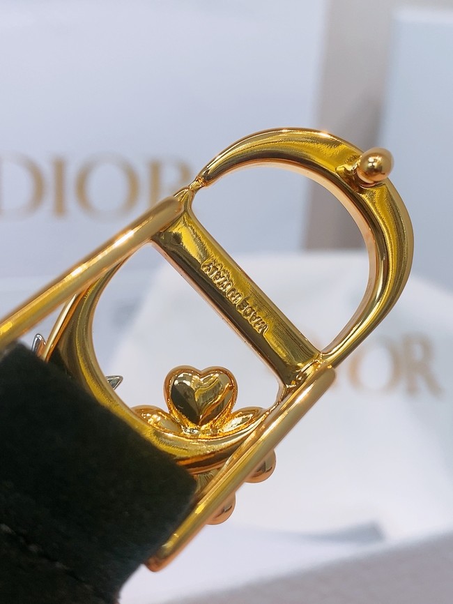 Dior 30 Montaigne Lucky Charms Belt Smooth Calfskin 18MM B0161