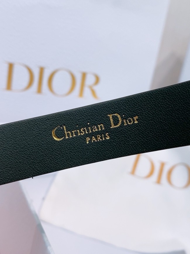 Dior 30 Montaigne Lucky Charms Belt Smooth Calfskin 18MM B0161