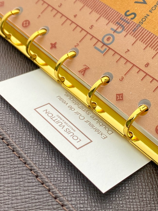 Louis Vuitton Small Ring Agenda Cover CUSTOMIZABLE R20005-14