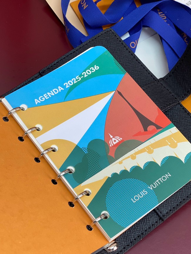 Louis Vuitton Small Ring Agenda Cover CUSTOMIZABLE R20005-4