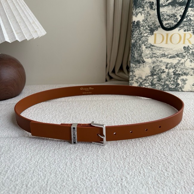 Dior Night Code Belt mooth Calfskin 25 MM B0163