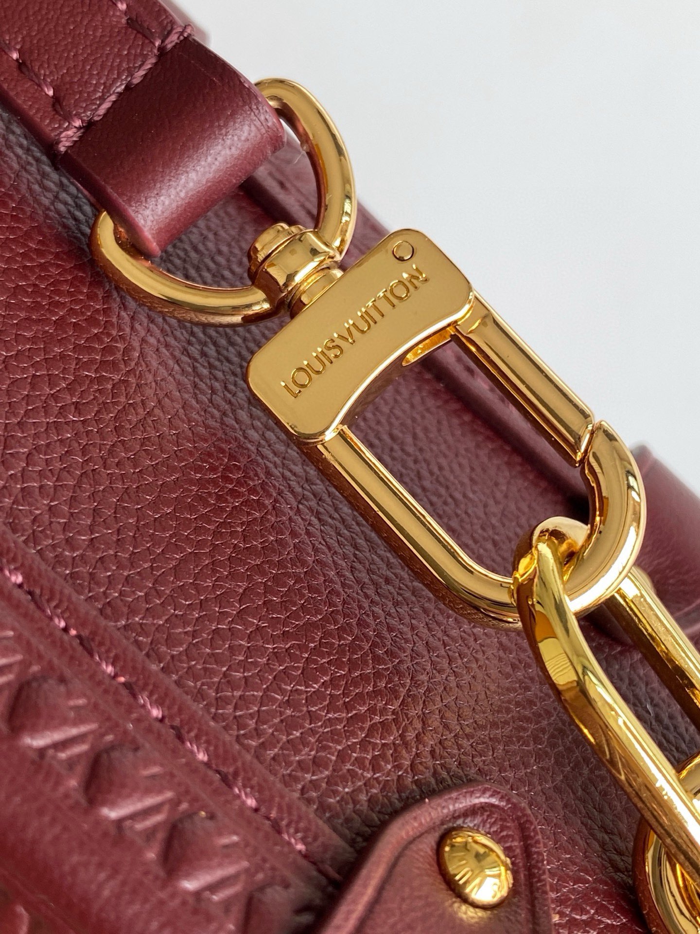Louis Vuitton Monogram Original Leather Bag M25669 Wine
