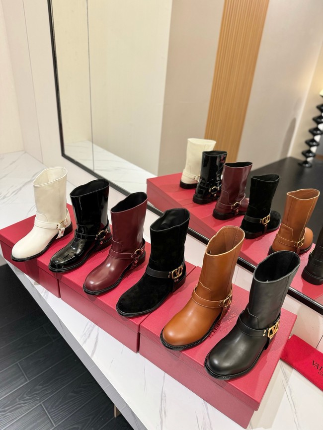 Valentino Ankle boots Calfskin 45076-1