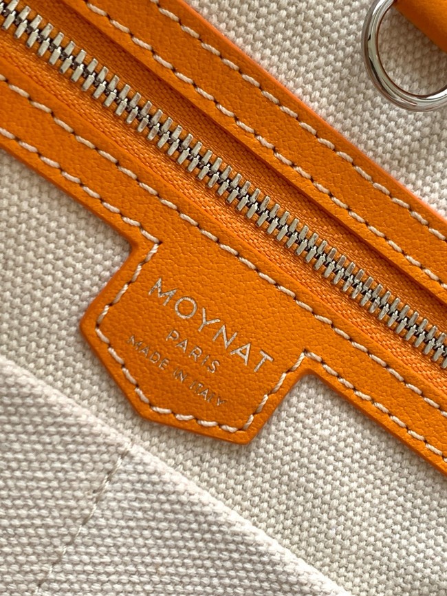 Goyard Calfskin Leather Tote Bag GM 3365 orange