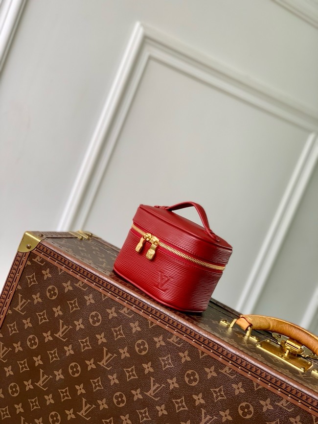Louis Vuitton Nice Nano M25857 Rouge Louis Red