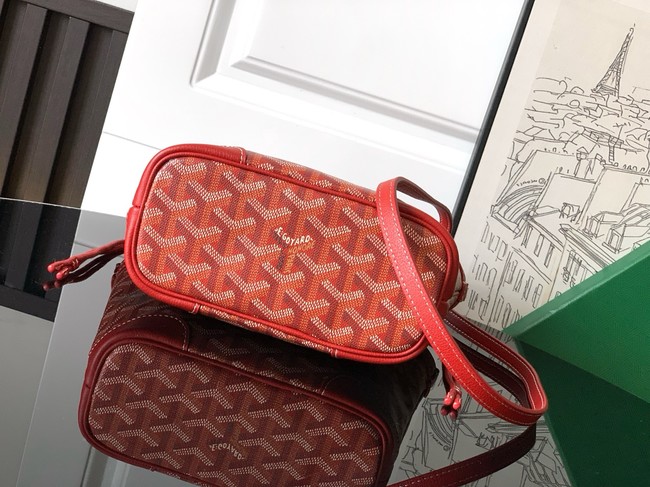 Goyard Calfskin Leather Tote Bag PM 00249 red