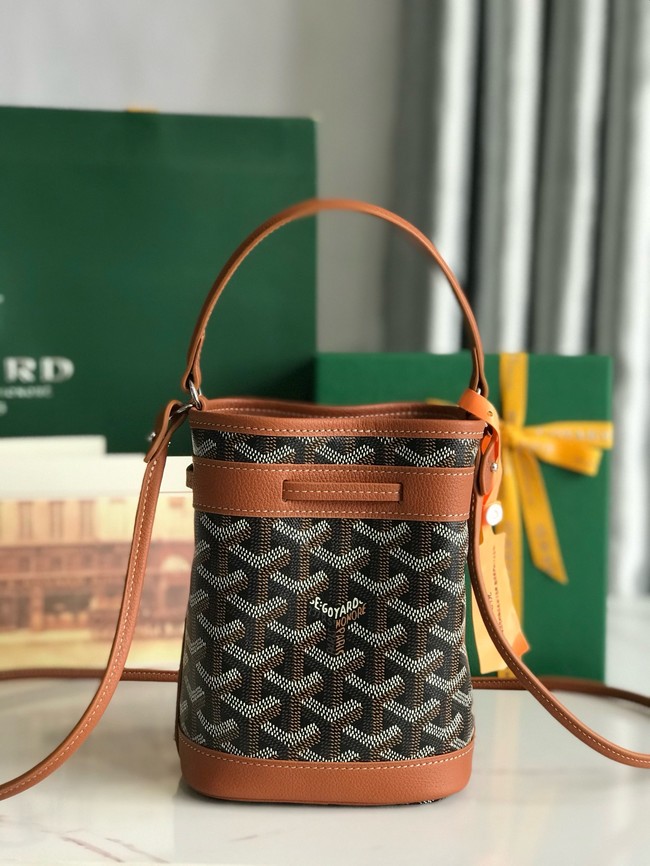 Goyard petit flot drawstring Bag MINI 20251 black&brown