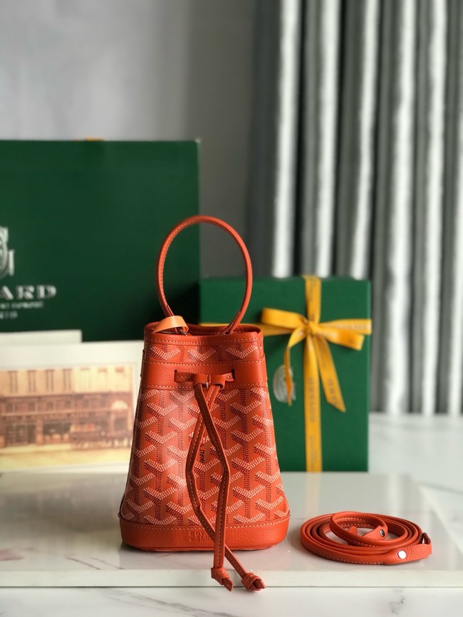 Goyard petit flot drawstring Bag MINI 20251 orange