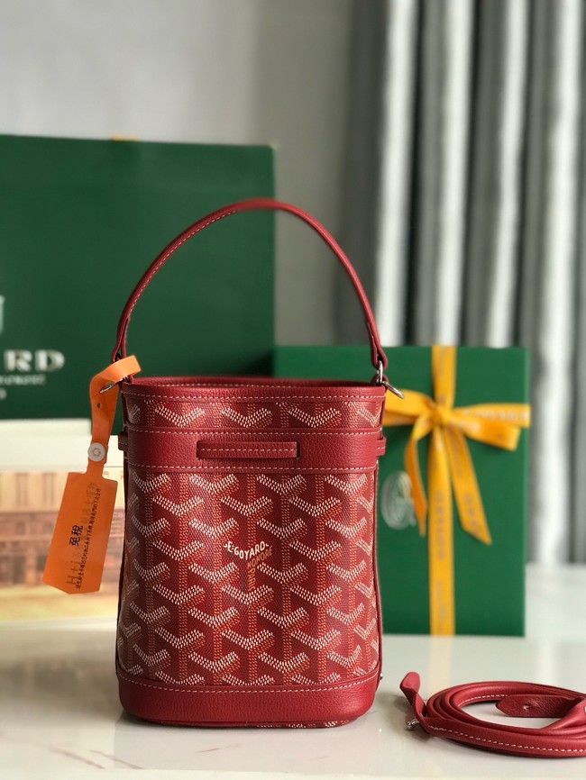 Goyard petit flot drawstring Bag MINI 20251 red
