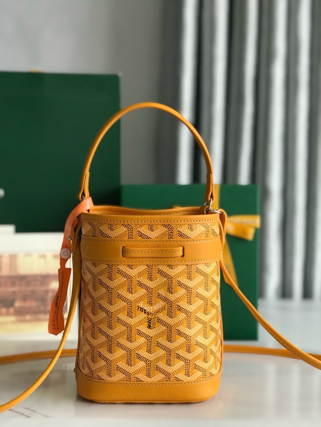 Goyard petit flot drawstring Bag MINI 20251 yellow