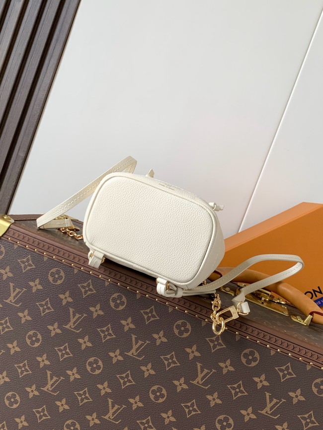 Louis Vuitton Nano Noe Backpack M13656 white