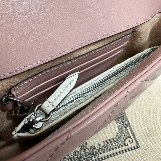 Gucci GG Marmont small shoulder bag 751526 pink