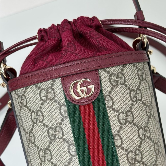 Gucci Ophidia mini bucket bag 838462 red