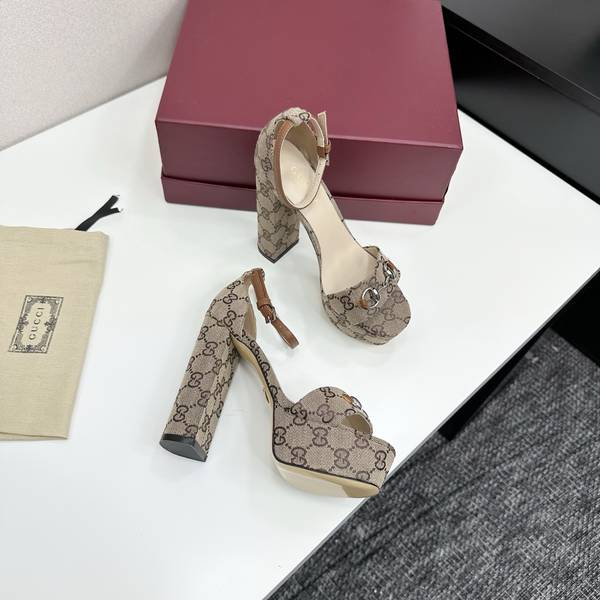 Gucci Shoes GUS00879 Heel 13CM