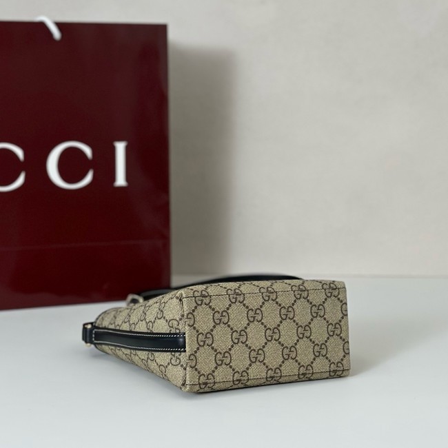 Gucci GG Emblem nano bucket bag GG canvas 847090 black