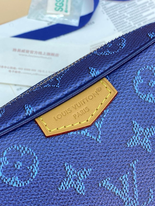 Louis Vuitton Trocadero Wearable Wallet M14253 dark blue