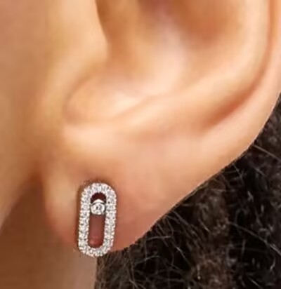 Messika Diamond Earrings MD32016 Silver