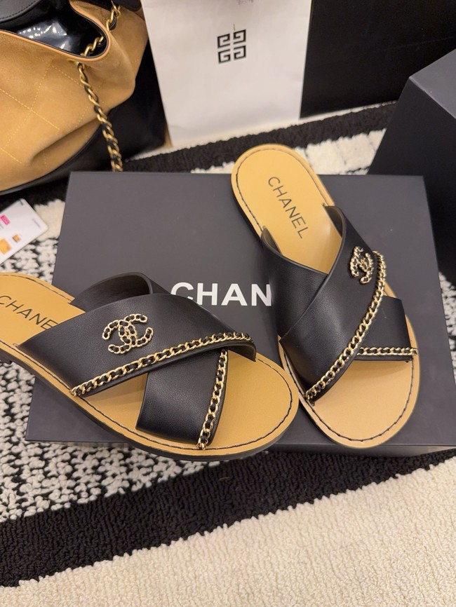 Chanel Calfskin Mules 69889-4