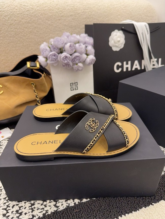 Chanel Calfskin Mules 69889-4