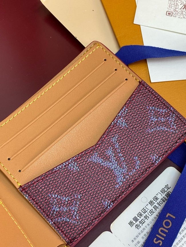 Louis Vuitton NEW Slender Wallet M26838 burgundy