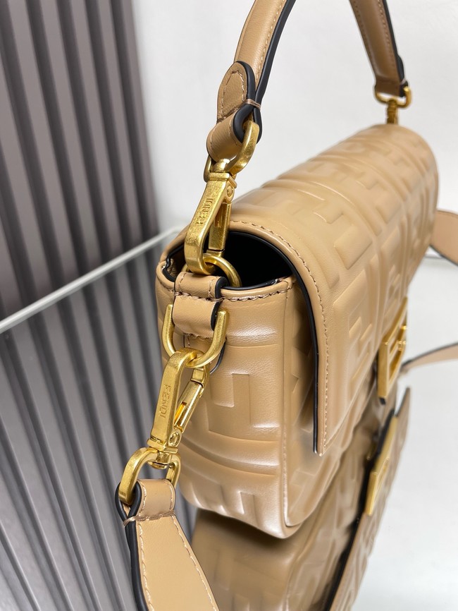 Fendi Baguette Mini Bag 8BS017 Apricot