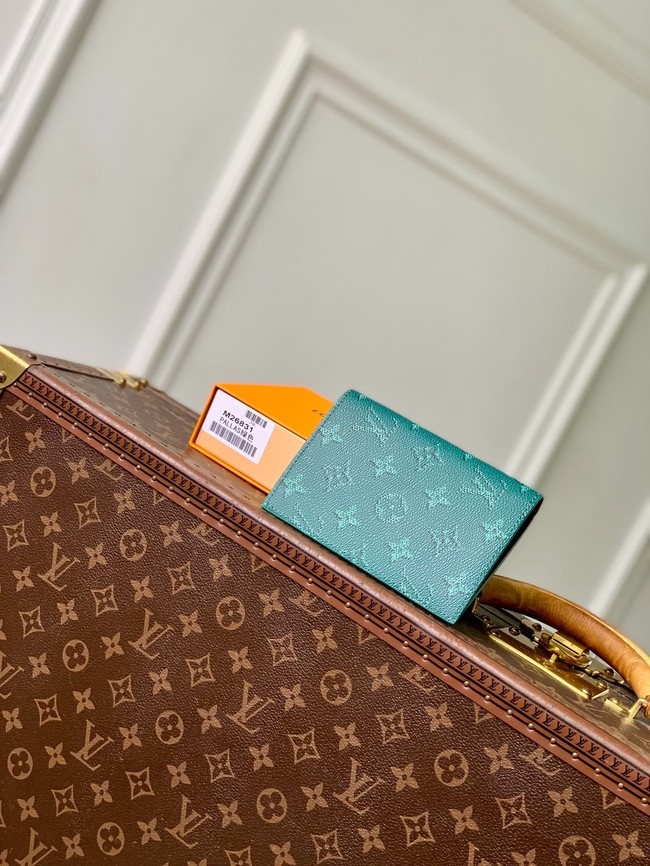 Louis Vuitton Passport Cover M26831 green