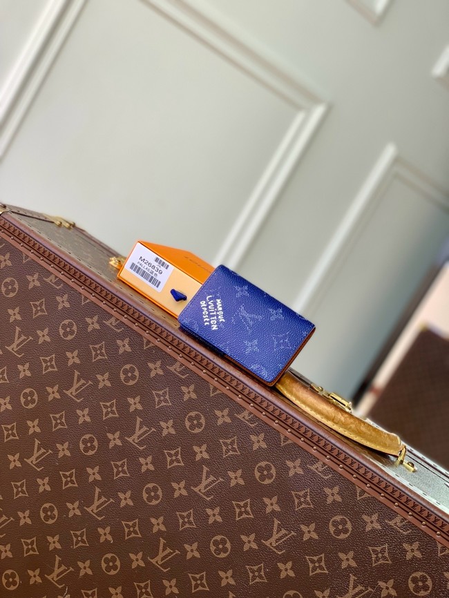Louis Vuitton Pocket Organizer M26839 blue