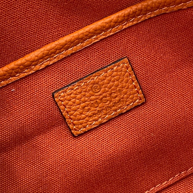 Gucci Half Horsebit medium shoulder bag 860787 orange