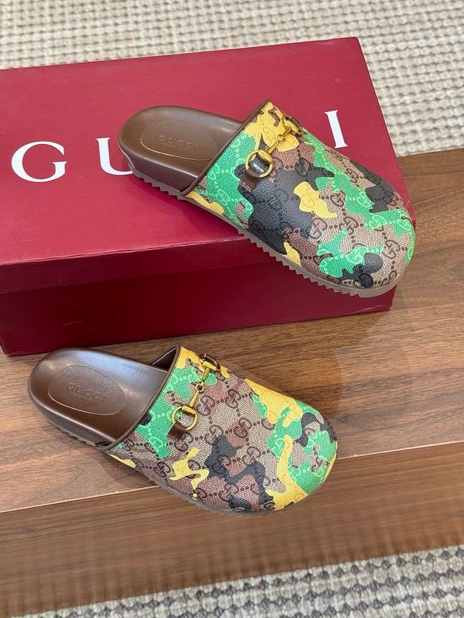 GUCCI Womens platform slide sandal 87185-4