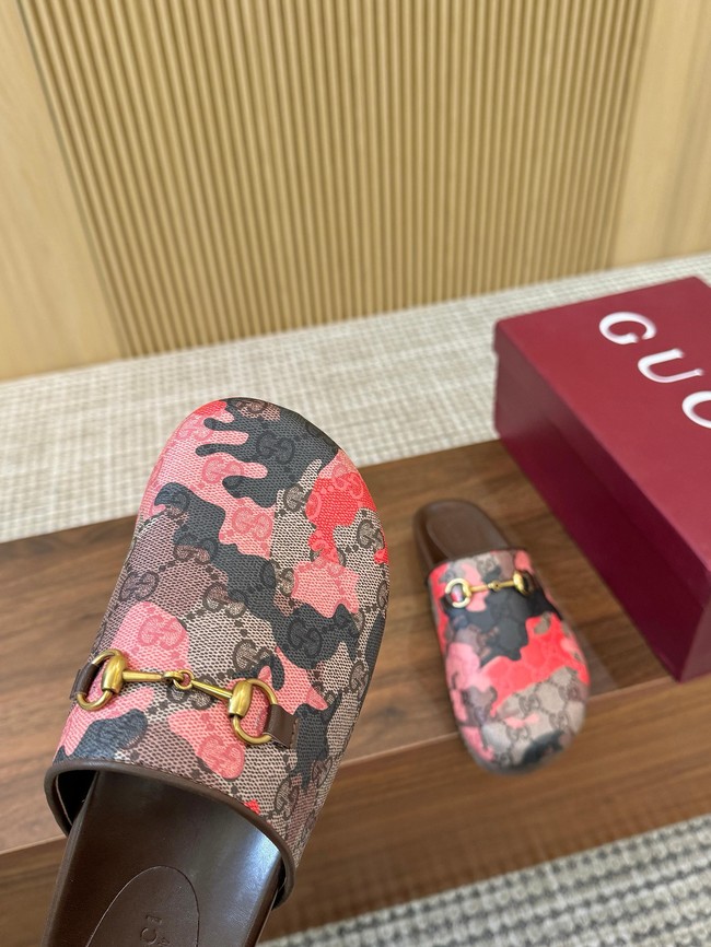 GUCCI Womens platform slide sandal 87185-5